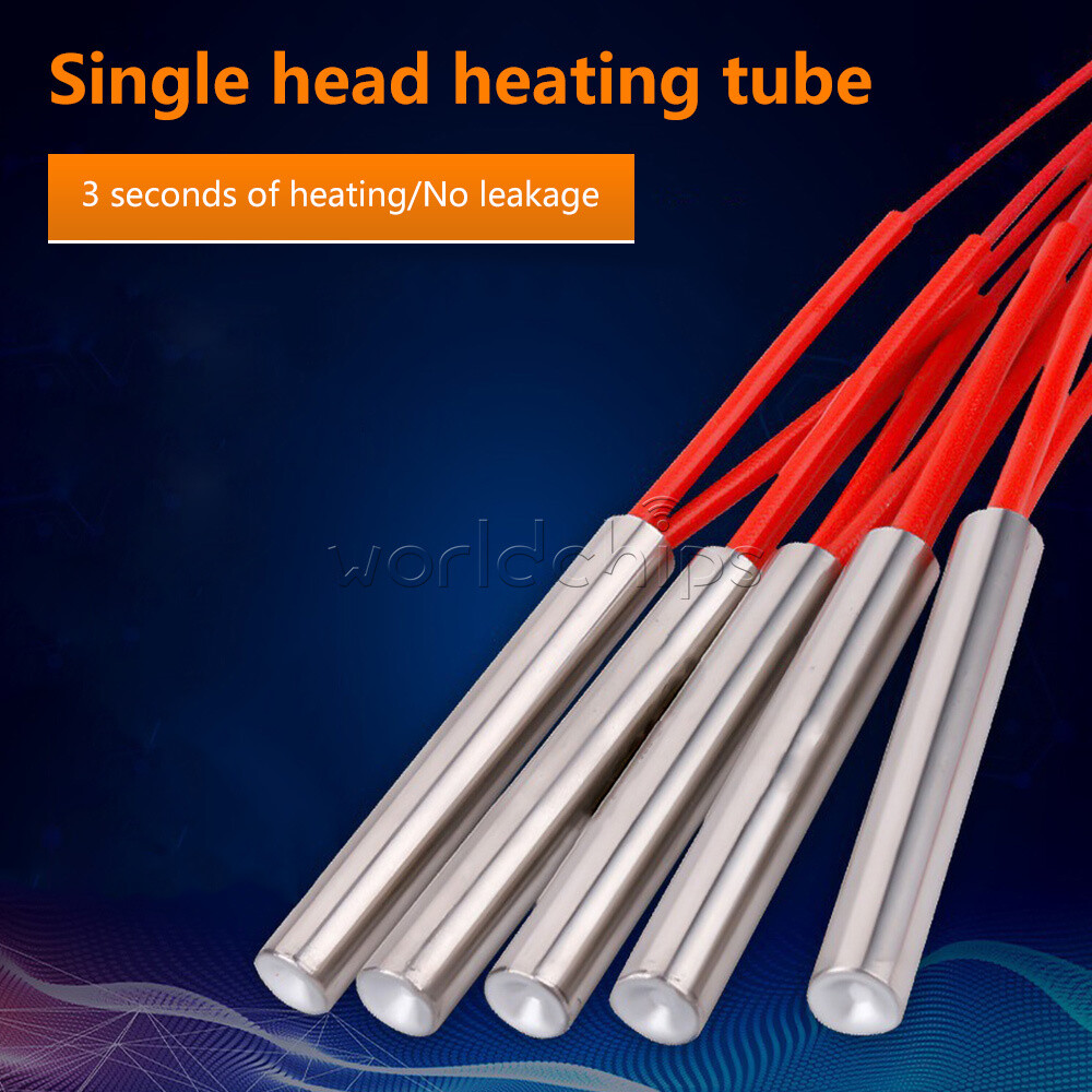 Cartridge Mold Heating element heater Tube Single Head 6-10mm AC 220V 100-200W