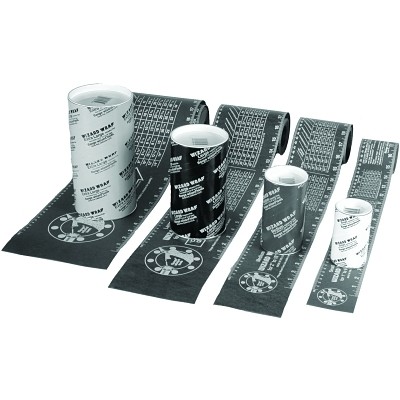 Wizard Wrap, Small, 2-5/8 in W, 30 in L, Heat Resistant Flange Wizard WW16