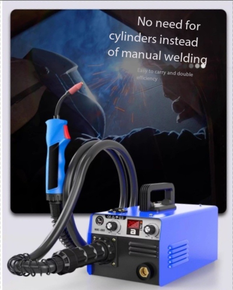 Airless Dual-Drive Integrated CO₂ Gas Shielded Welding Machine 220V Industrial