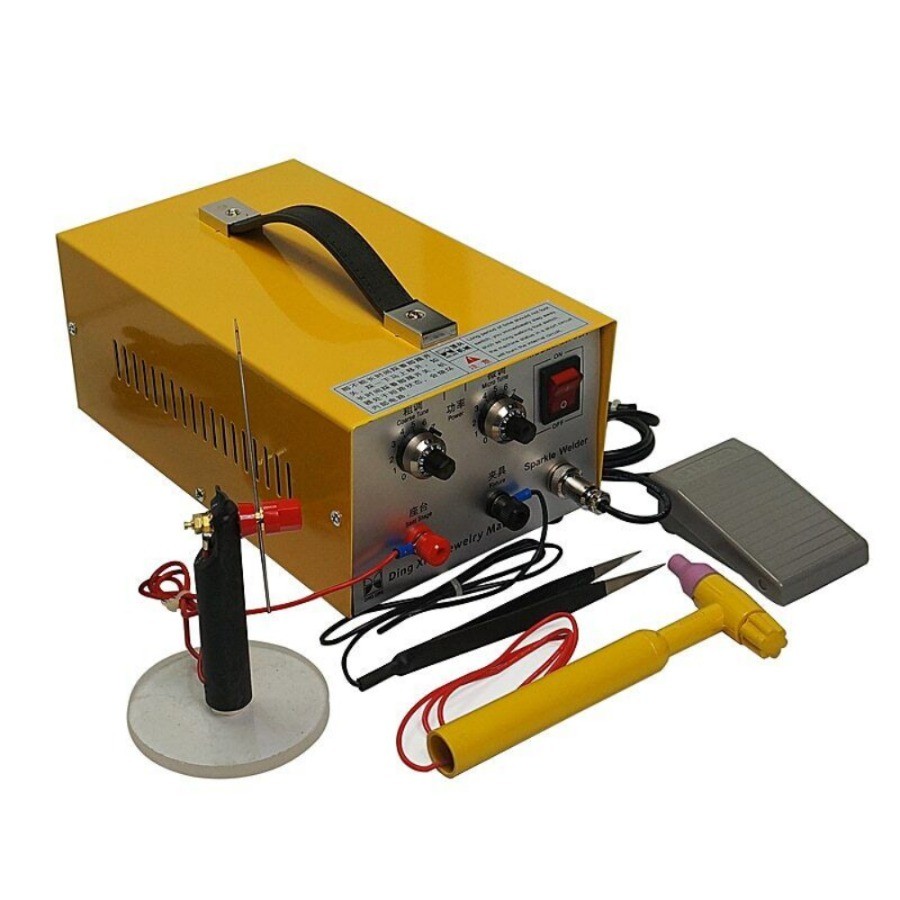 NEW Handheld Spot Welder Jewelry Gold Silver Collision Welding Machine DX-30A