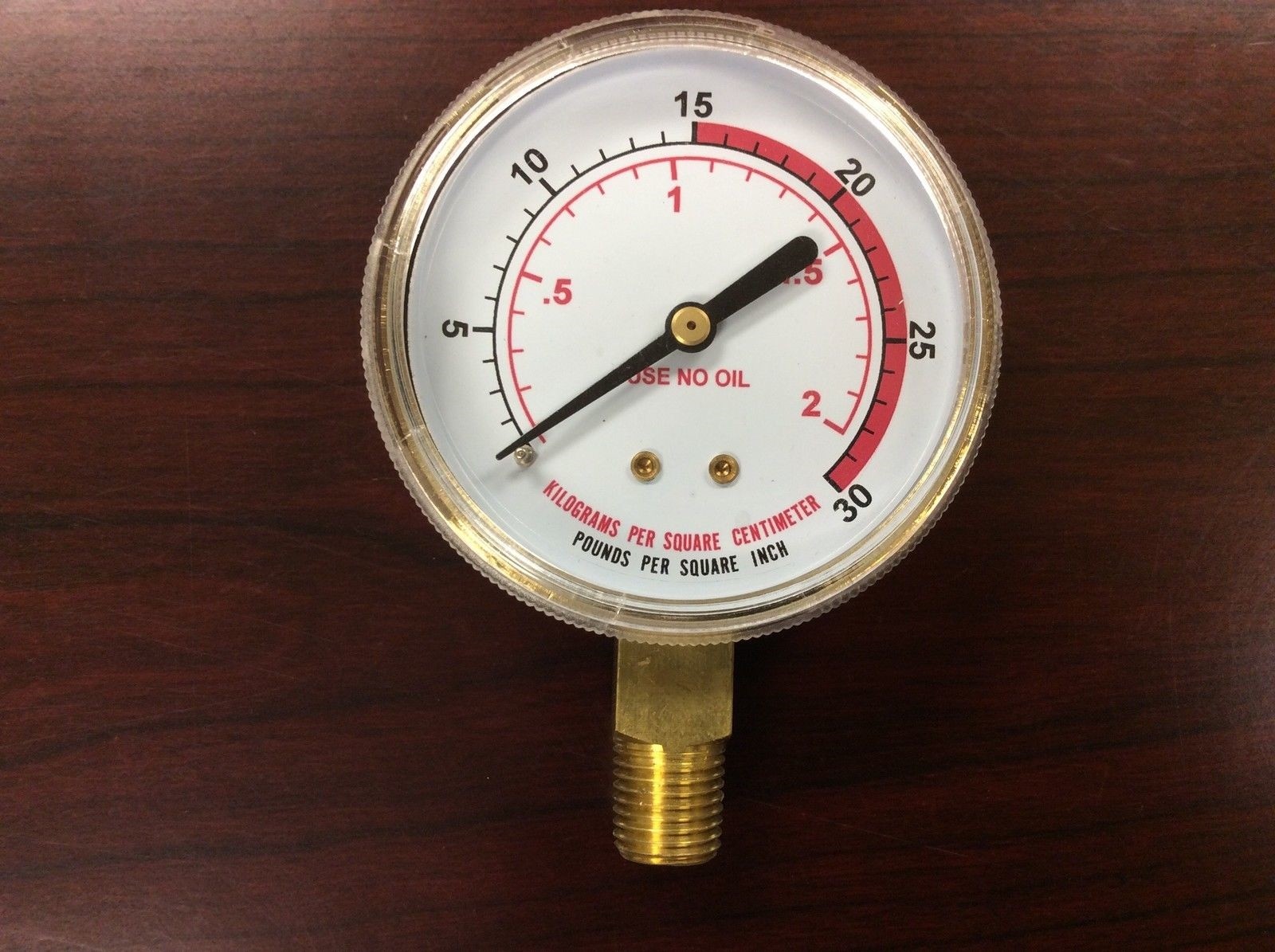 2″ WELDING GAUGE 0-30 PSI 1/4 NPT ACETYLENE