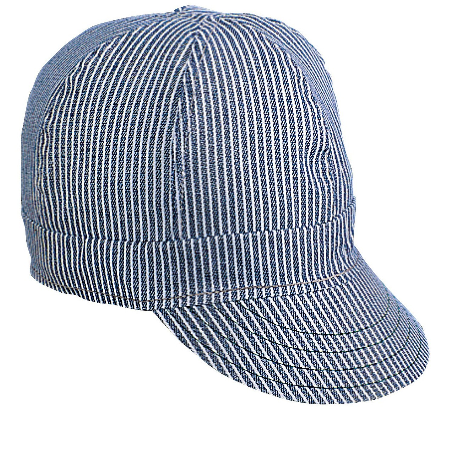 Mutual Industries 7750-0-0 Kromer Hickory Stripe Welder Cap, Cotton, Length 5…