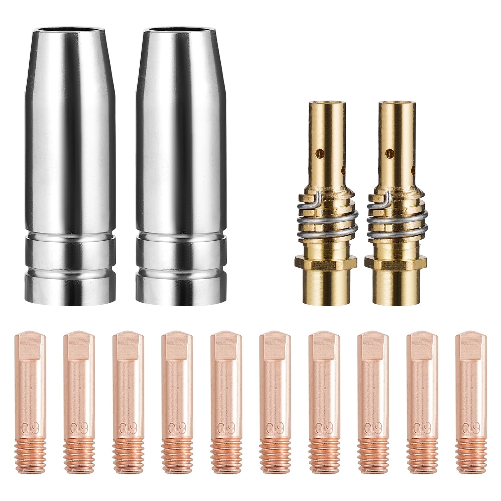 MB15 15AK MIG Welding Torch Kit Tip 0.035 0.9mm Nozzle Diffuser MIG Gun Acces…