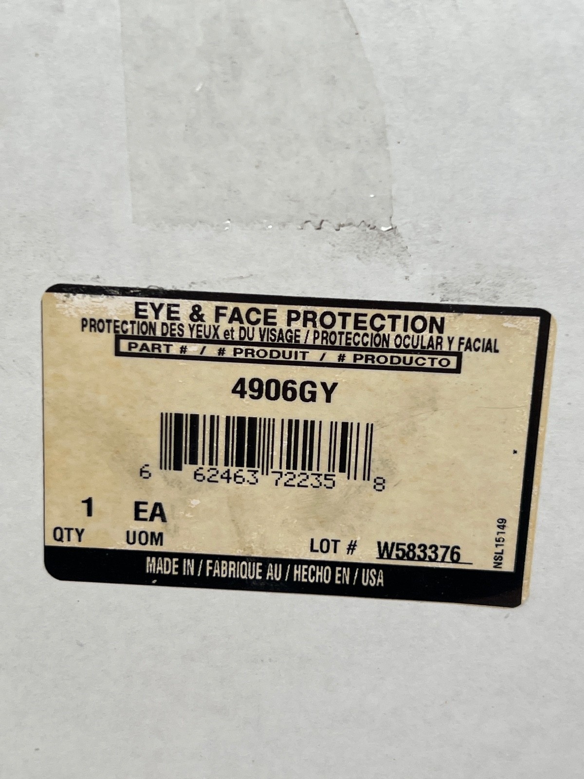 Fibre-Metal by Honeywell 4906GY Welding Helmet