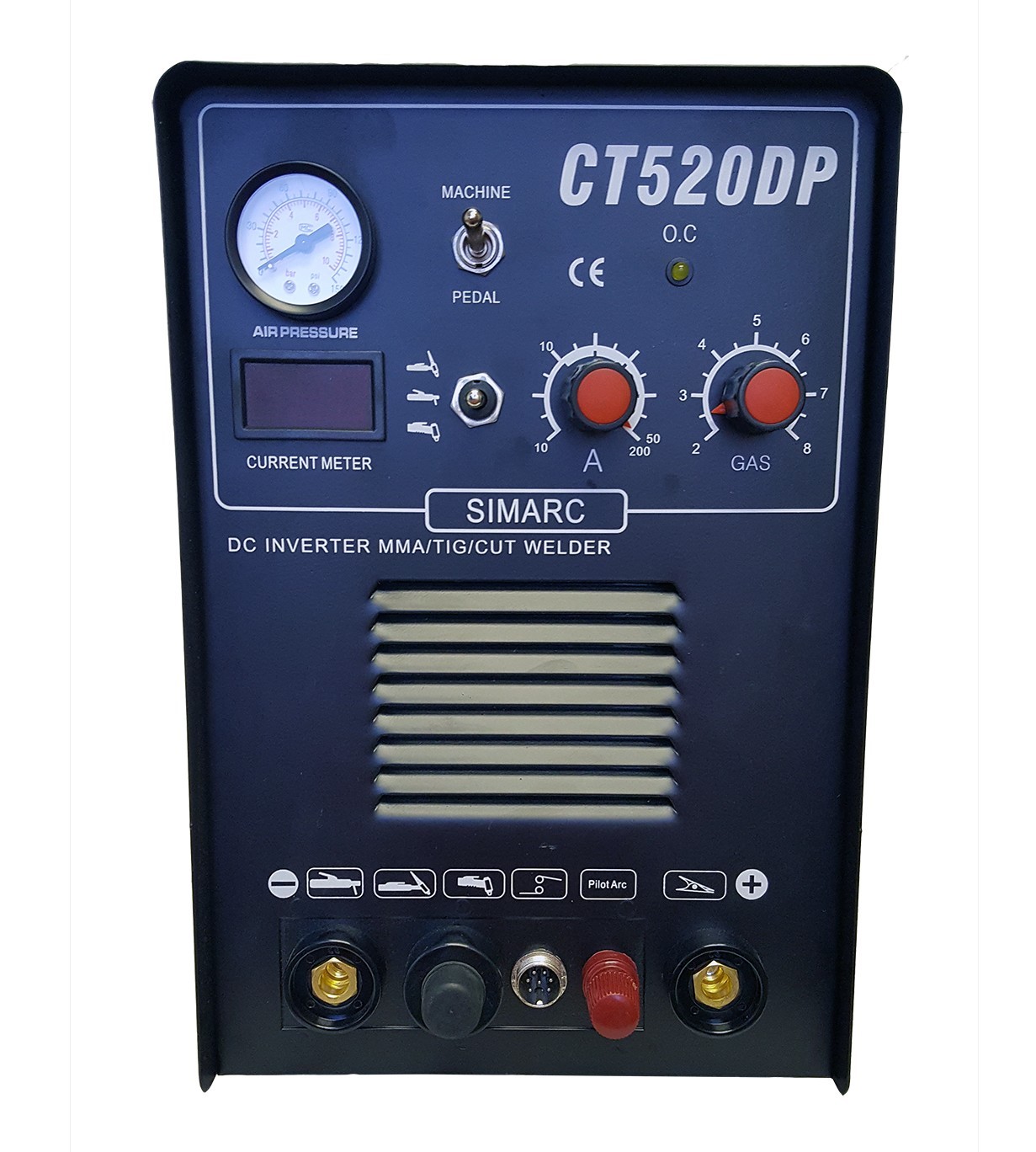 PLASMA CUTTER 50A PILOT ARC SIMADRE 3IN1 200A TIG ARC MMA WELDER 520DP NEW
