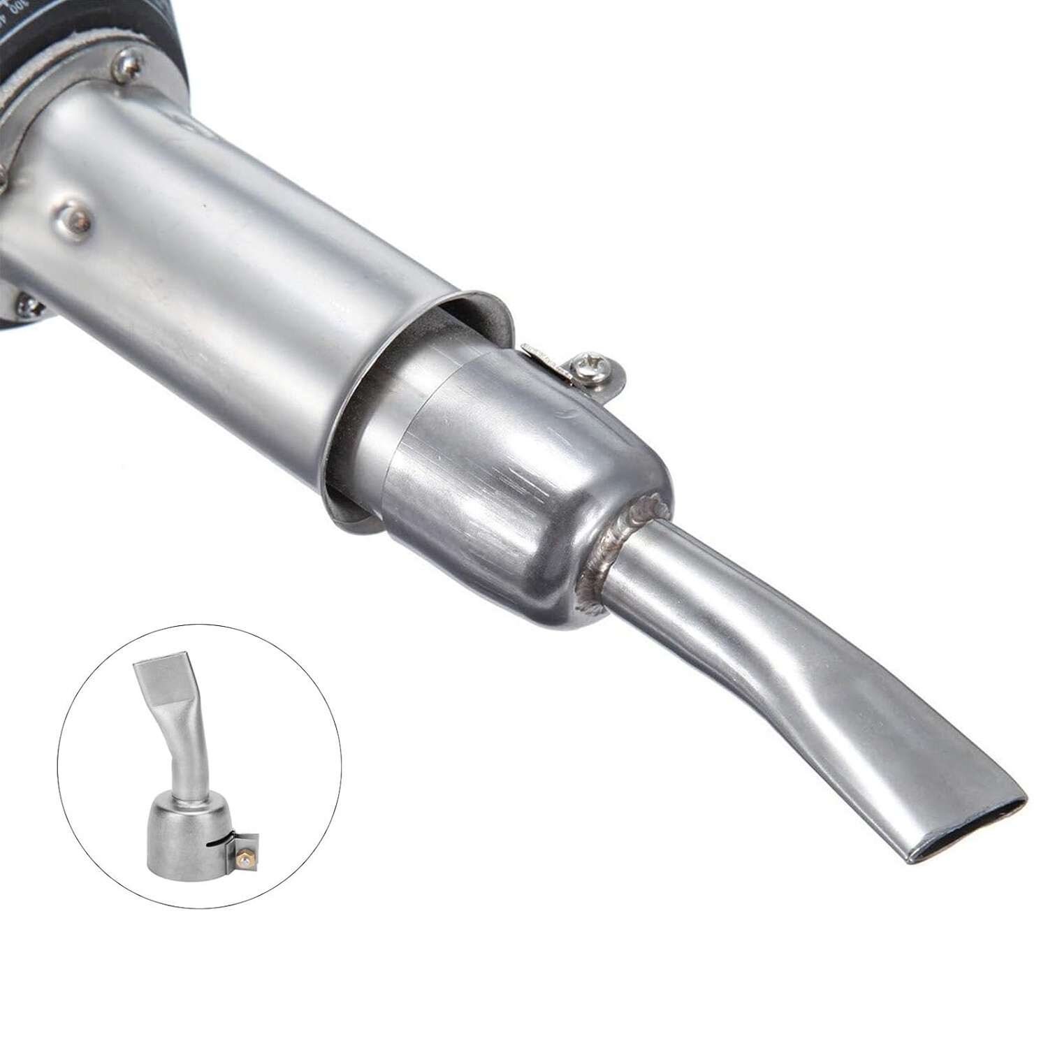 3Pcs 20mm 90° 120° Flat Wide Mouth Tubular Nozzle Hot Air Gun Welding Nozzles