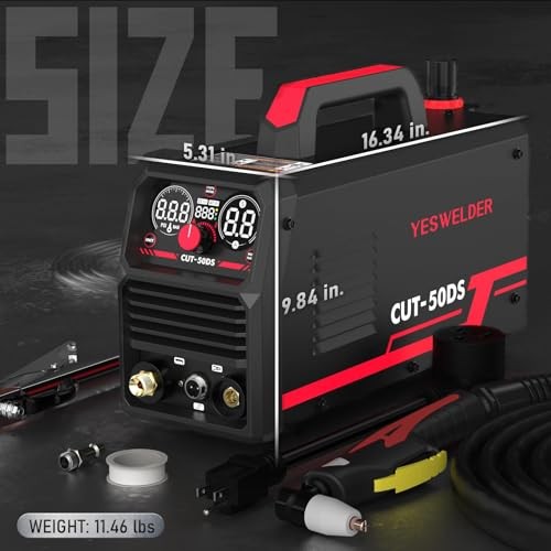 YESWELDER CUT-50DS Plasma Cutter 50Amp 110/220V 1/2 Cut