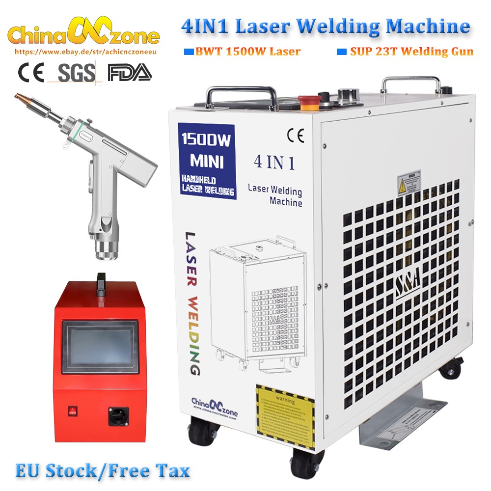 1500W BWT 4in1 Fibre Laser Cutting Cleaning Welding & Weld Cleaning
