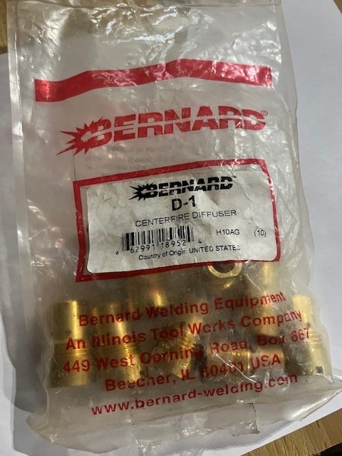 Bernard D-1T Diffuser, Centerfire 10pk