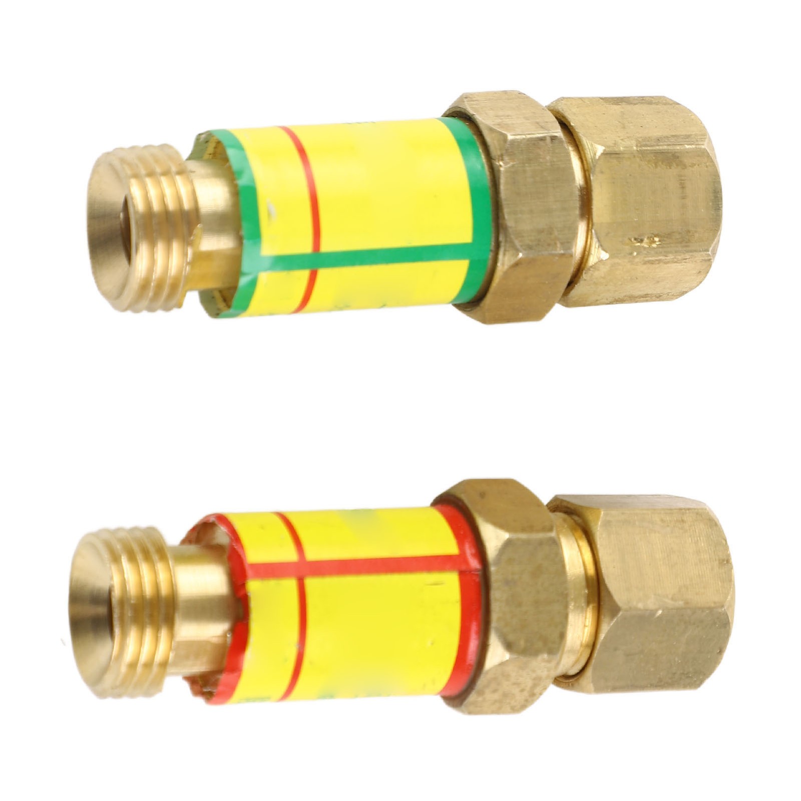 1 Pair Oxygen Acetylene Check Valve Flashback Arrestor (M16*1.5)