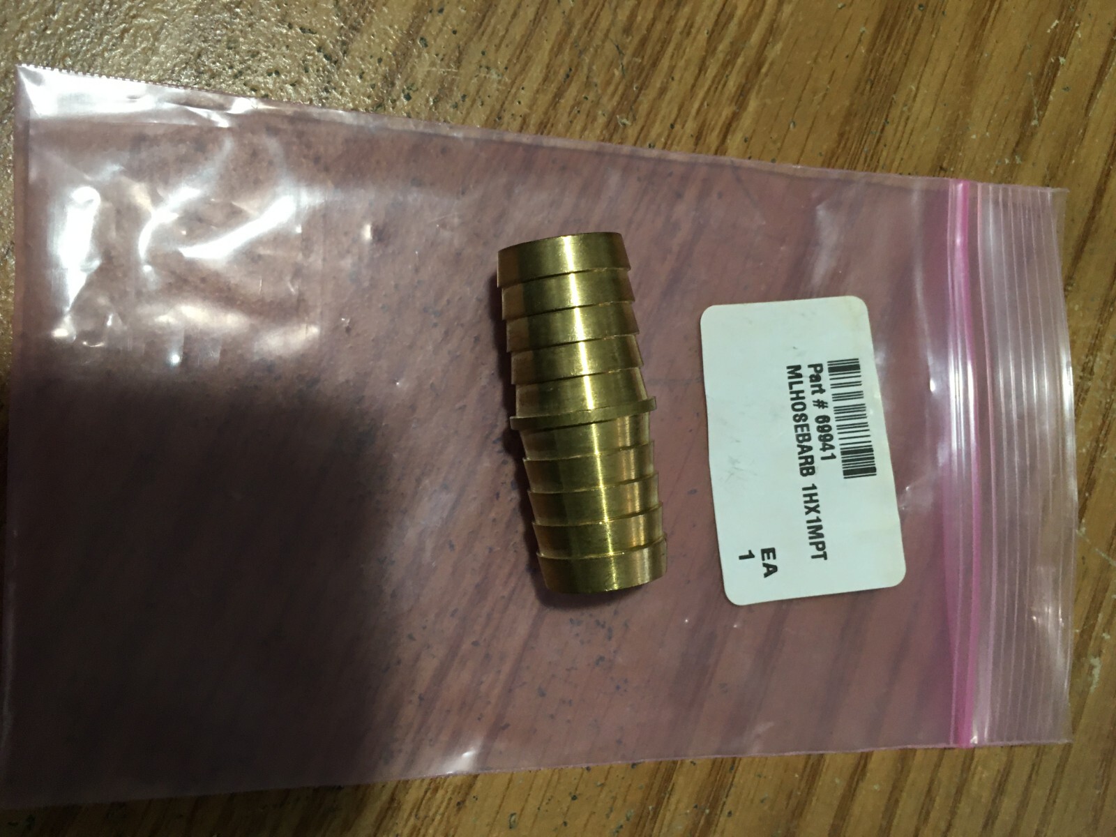 DynaFlo® – 1″ Hose x 1″ Male NPT Brass Hose Barb