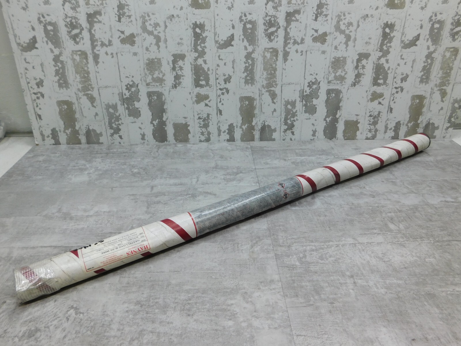 NEW 5# 14oz 1/8″ Haynes Welding Rods / Electrodes Hastelloy B-3, ERNiMo-10, 36″