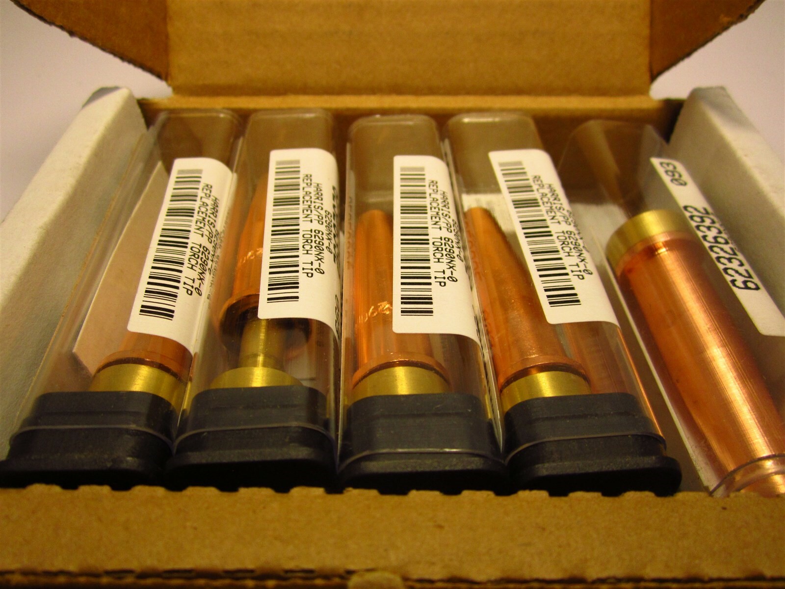 (10) Goss 6290NX-0 Liquid Natural Gas 2 Piece Cutting Tips Size 0 For Harris New