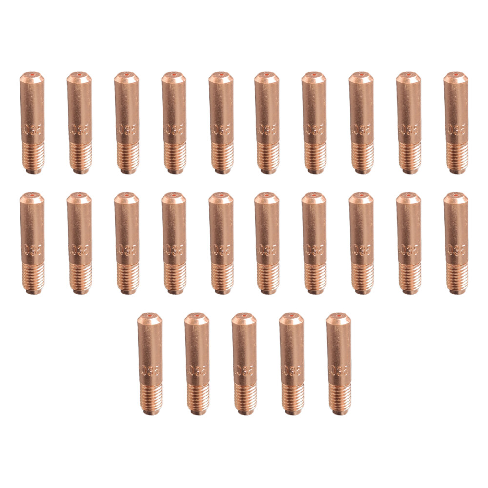25-pk 000068 .035″ Contact Tips for Miller Hobart MIG Welding Gun 000-068
