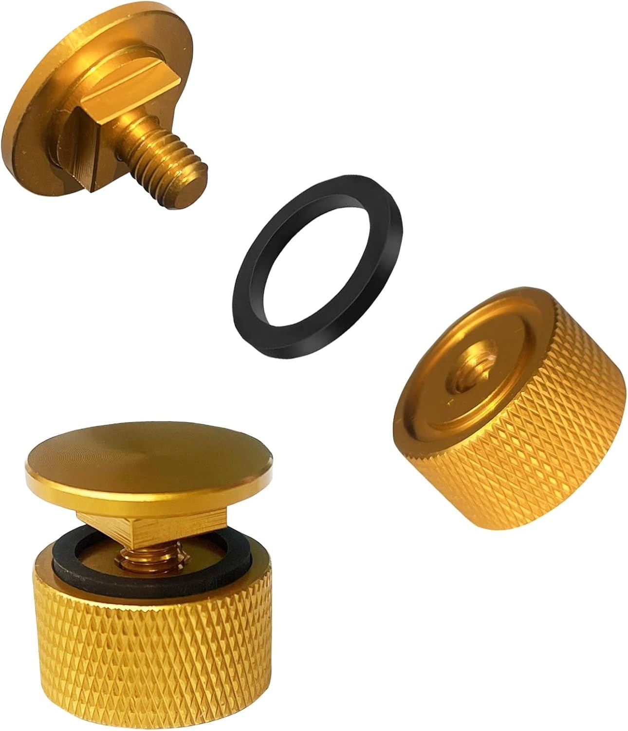 “Sujetadores de casco para capucha de soldadura (tubería) de aluminio, dorados “