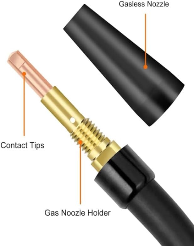 Mig Gun swan neck for Lincoln FC90 K3493-1 80GL K2501-1 Flux-Core Welder
