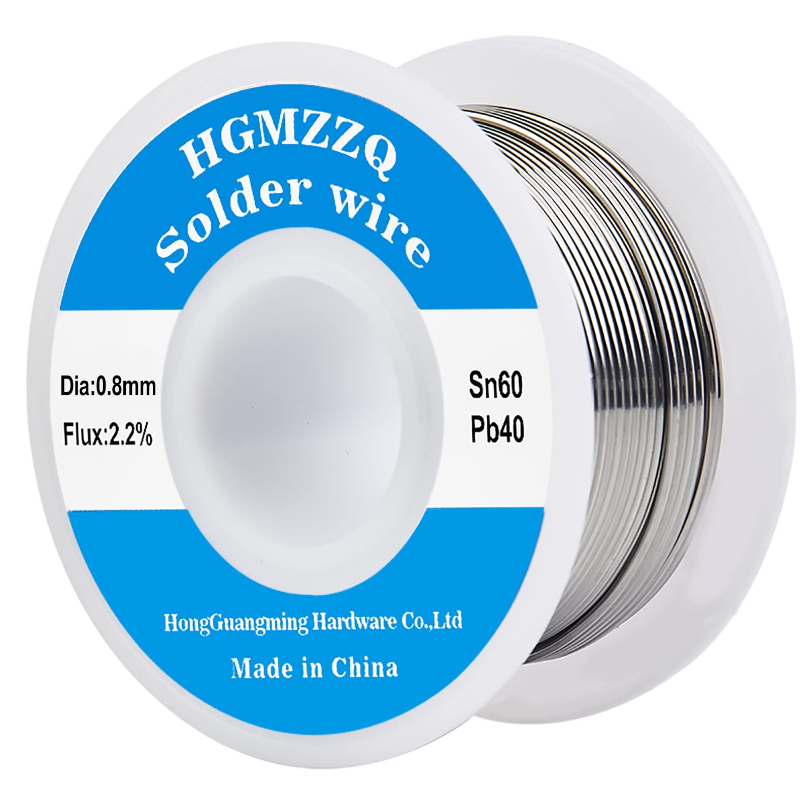 HGMZZQ 60/40 Tin Lead Solder Wire with Rosin core for Electrical 0.8mm-50g