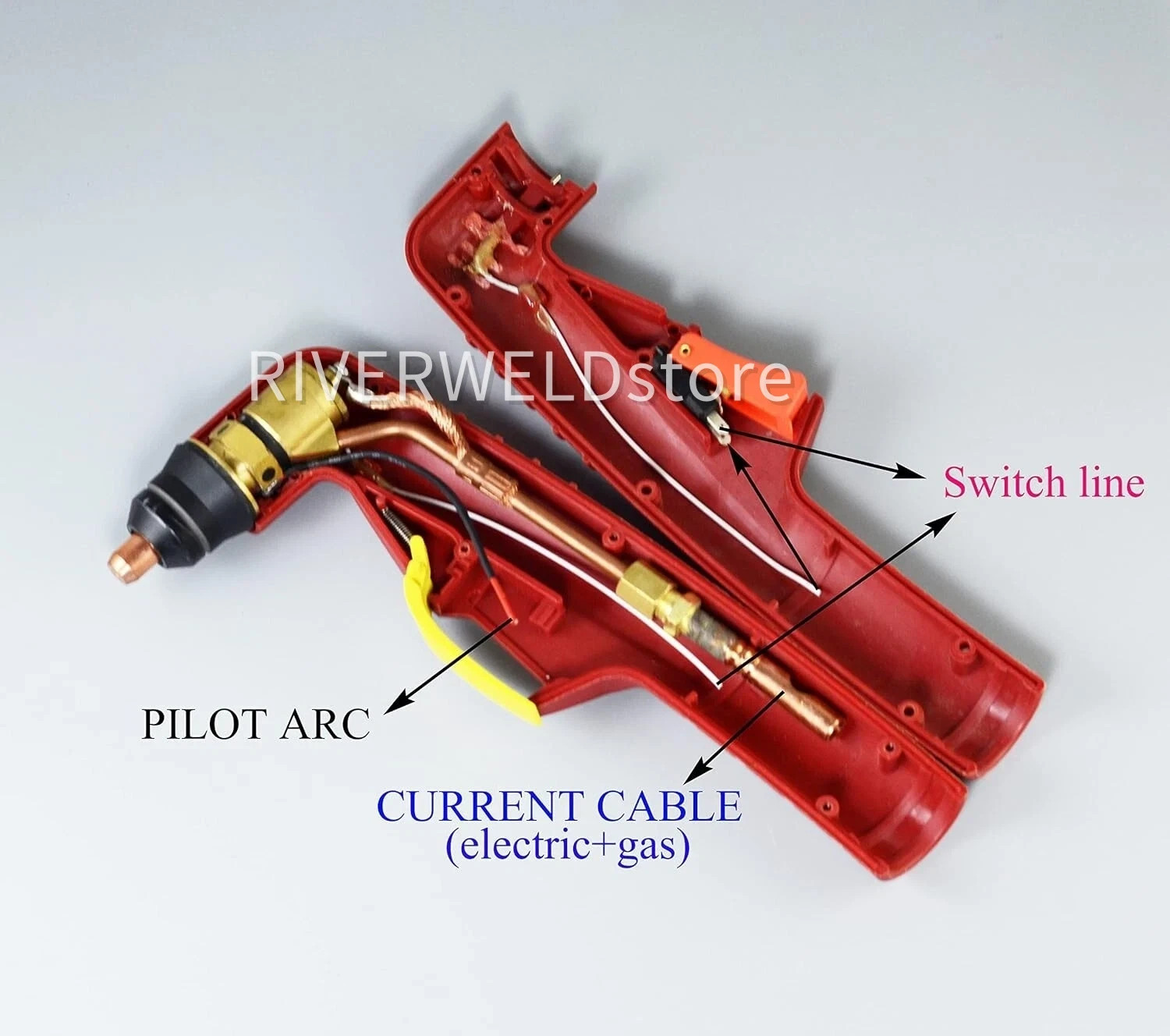 RIVERWELD IPT-60 PT60 Plasma Cutter Torch Head Body
