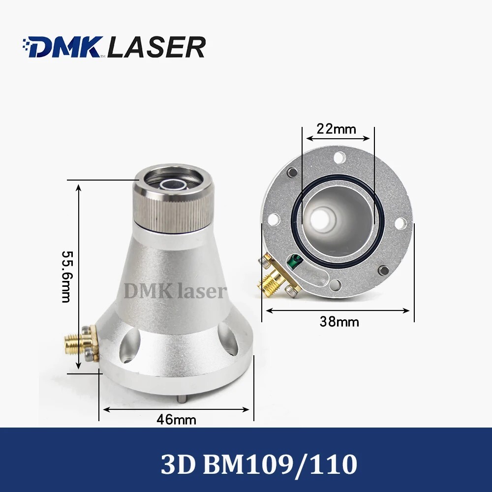 Raytools Laser Nozzle Connector Head Part BM109 For Fiber Laser Cutting Machine