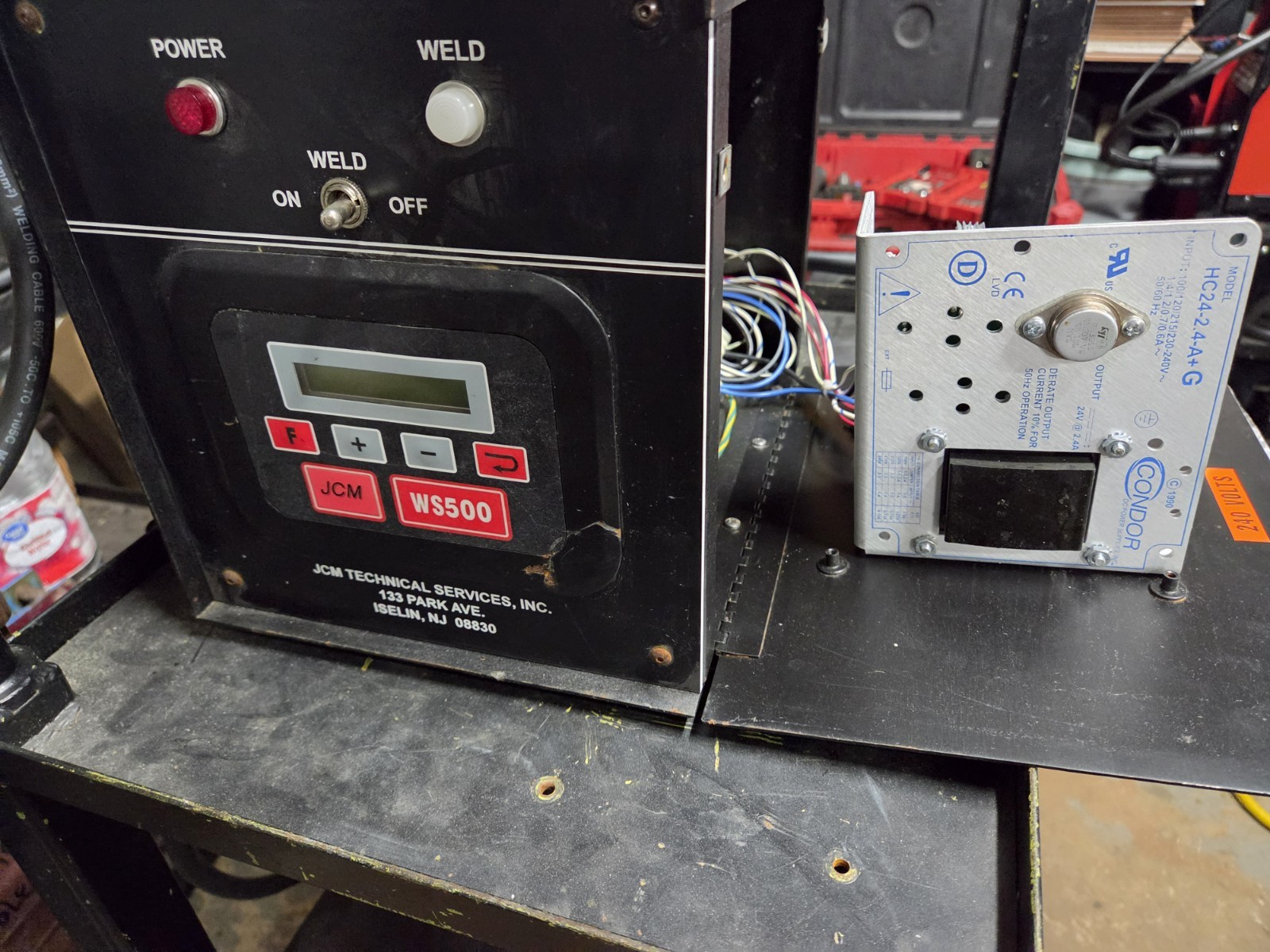 NOS Joyal R-600 Resistance Welder BFA Entron WS500 Control Spot Roll Seam Pulse