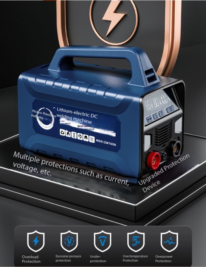 ZW-160A DC Welding Machine with Integrated Charging and Extended Run Time