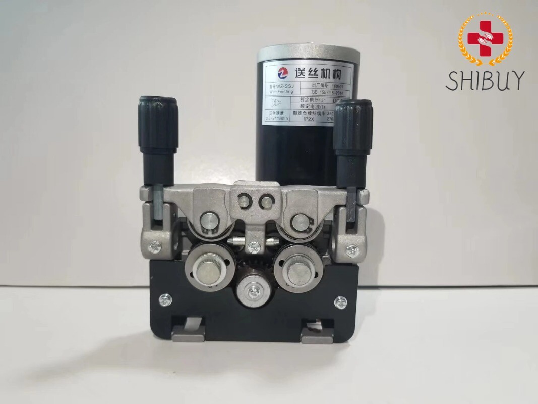 Vertical Dual-drive Motor Assembly Wire Feeder DC 24V Welding Wire Feeding