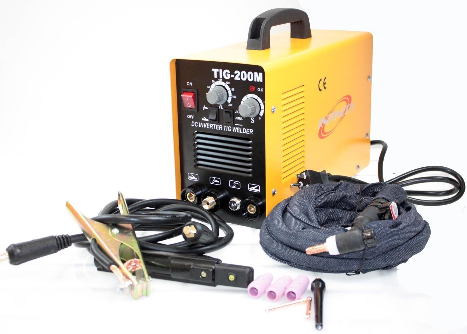 200 Amp TIG ARC DC INVERTER PULSE TIG WELDING WELDER TIG & ARC MMA FUNCTION 220V
