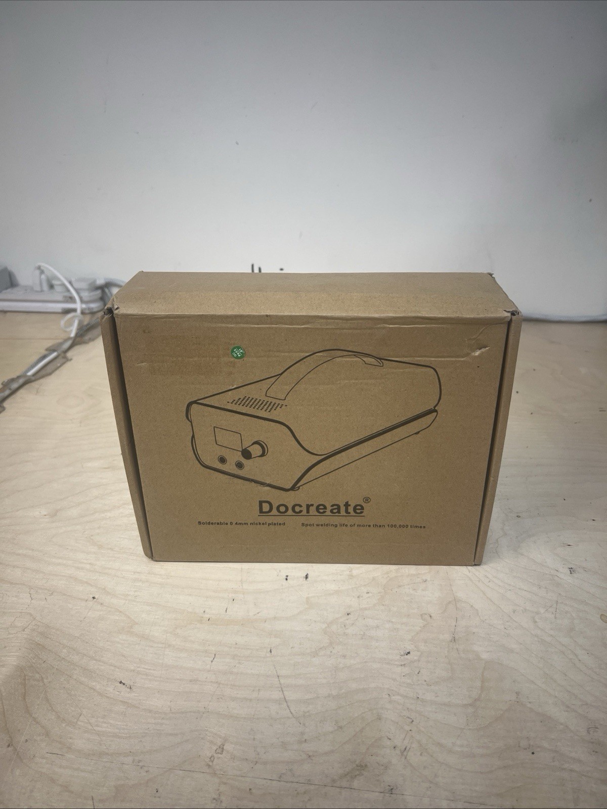 Docreate Spot Welder Portable Spot Welding Machine for 0.3MM Nickel Plated Sheet