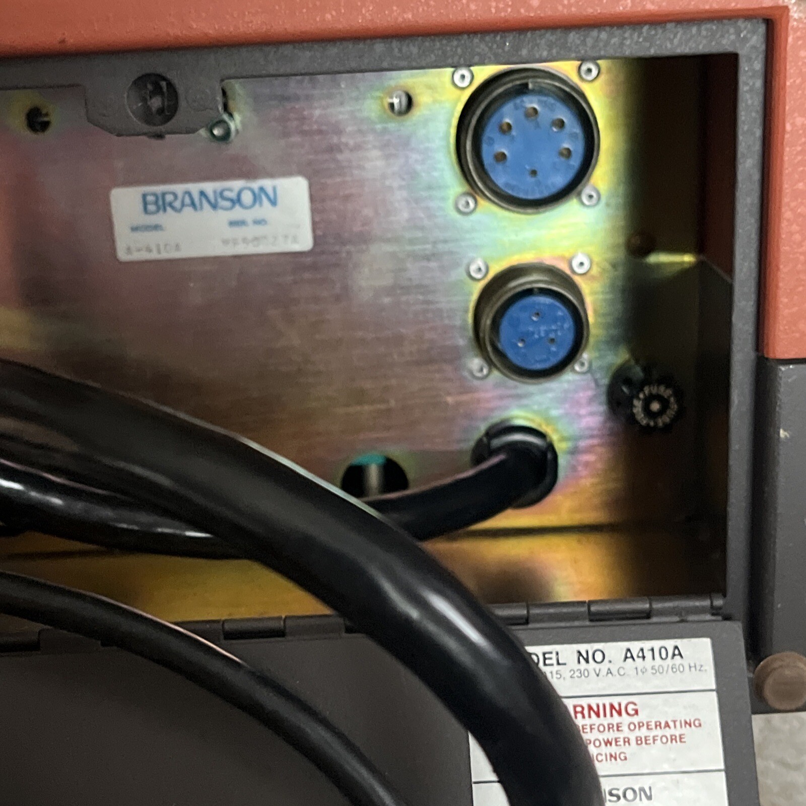 Branson Watt Meter – Model A410A 100 130 230 Input 50/60Hz Works