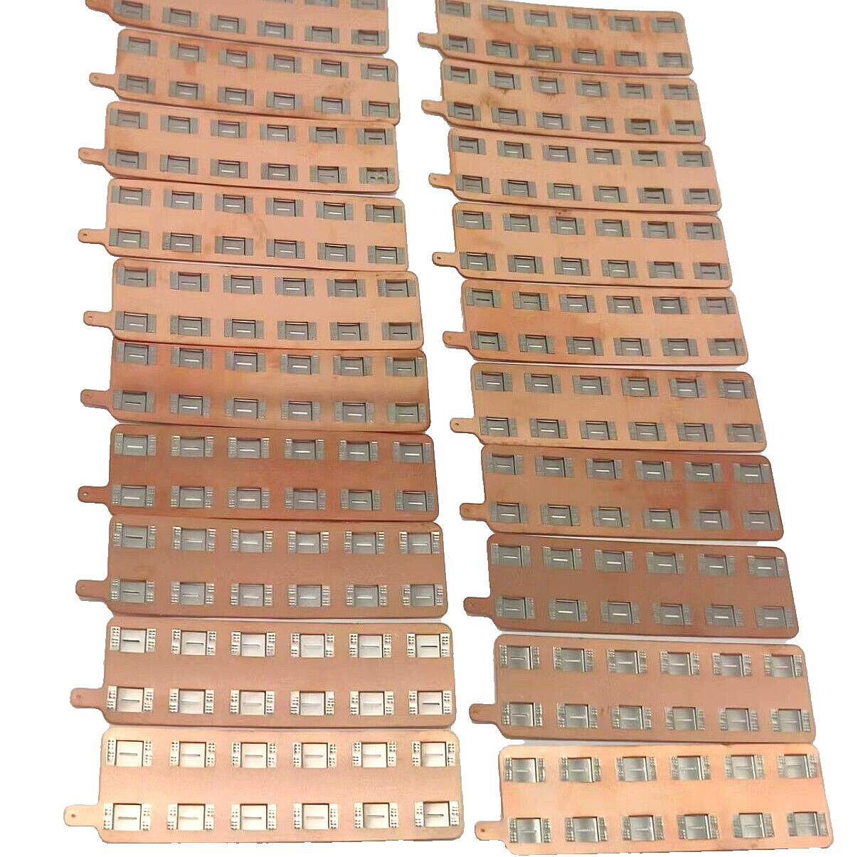 10PCS 0.3mm 2S6P 18650 Copper Busbar New Energy Battery Pack Build Accessories