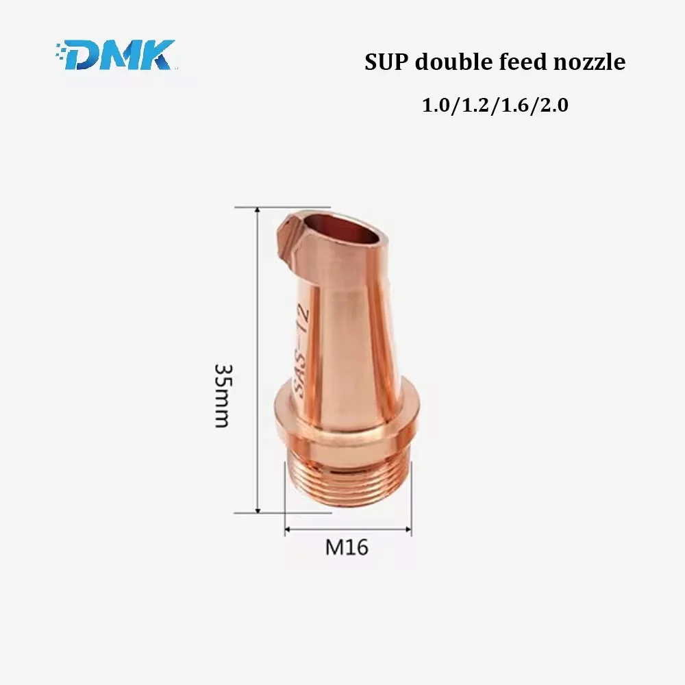 5pcs Laser Welding Double Wire Feed Nozzle M16 Nozzles CQWY SUP QILIN Relfar