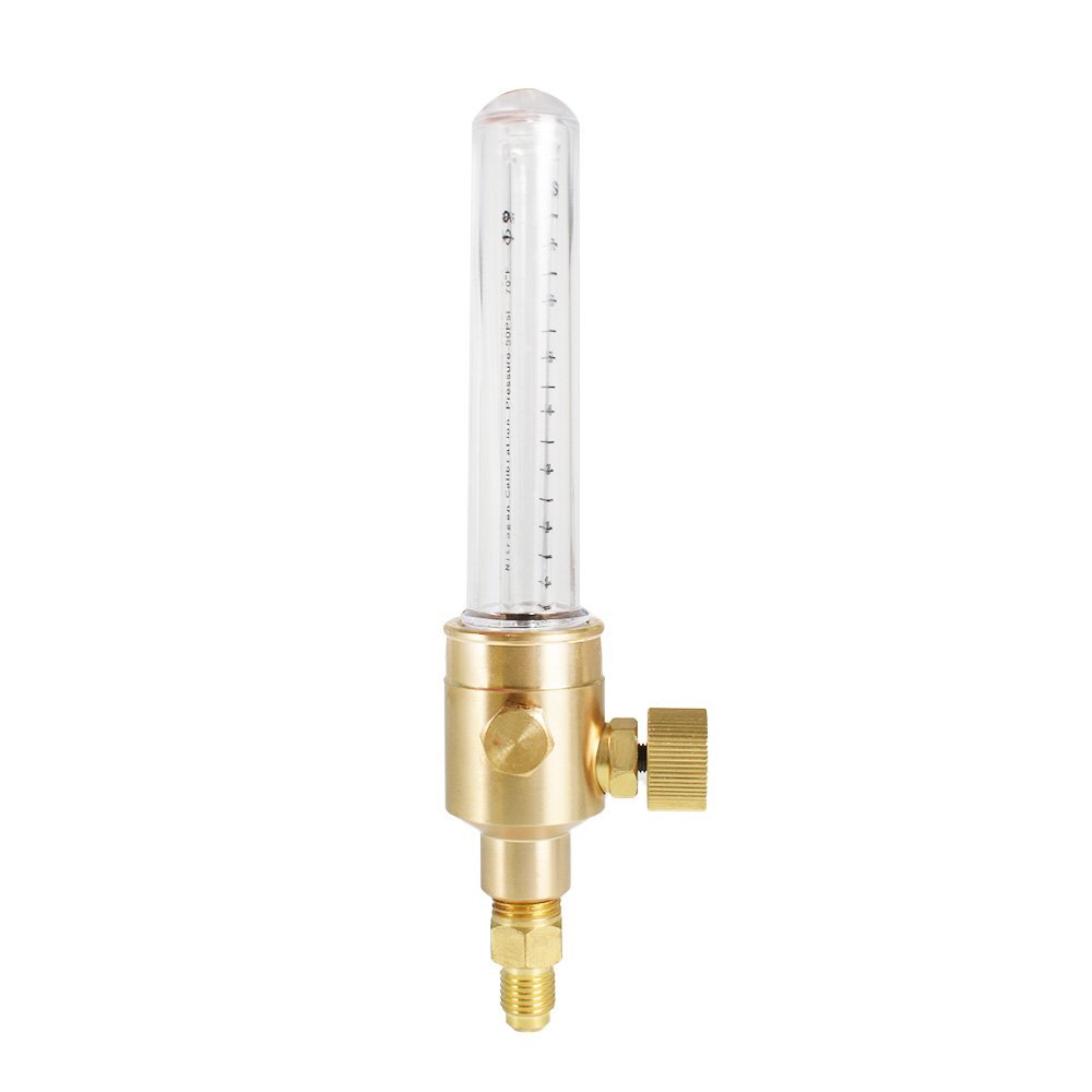 New Nitrogen Flow Meter Max inlet Pressure 50 PSIG Brass Body Construction US