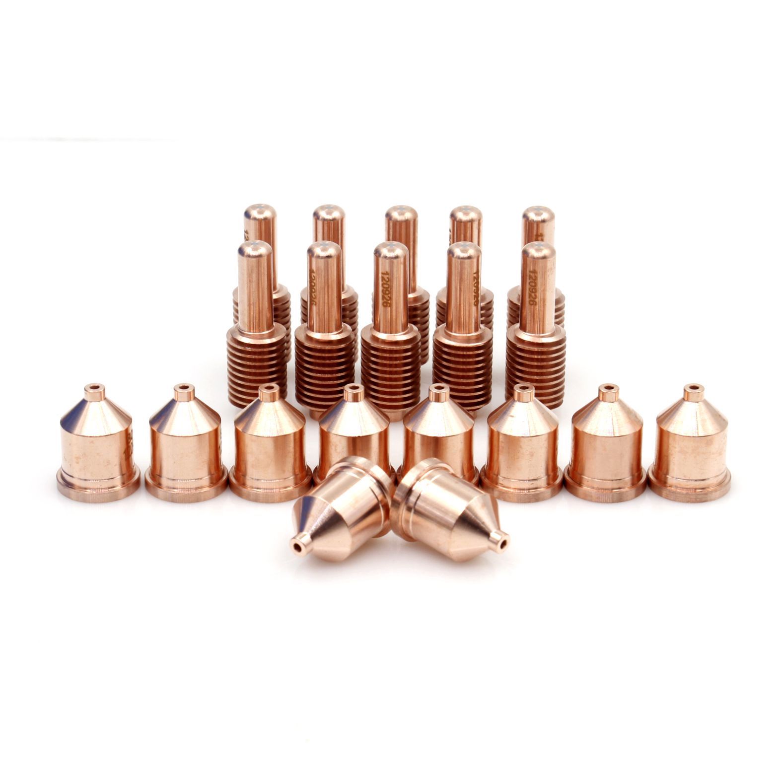 Plasma Cutter Torch 120931 120926 Nozzle Tip 60A Electrode fit 1250 Torch PKG-20