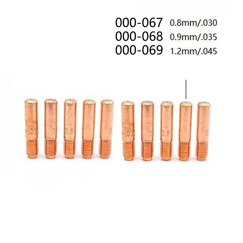 20 PK 000067 Mig Welding Gun Contact Tips .030″ for Miller 000-067 Hobart 770177