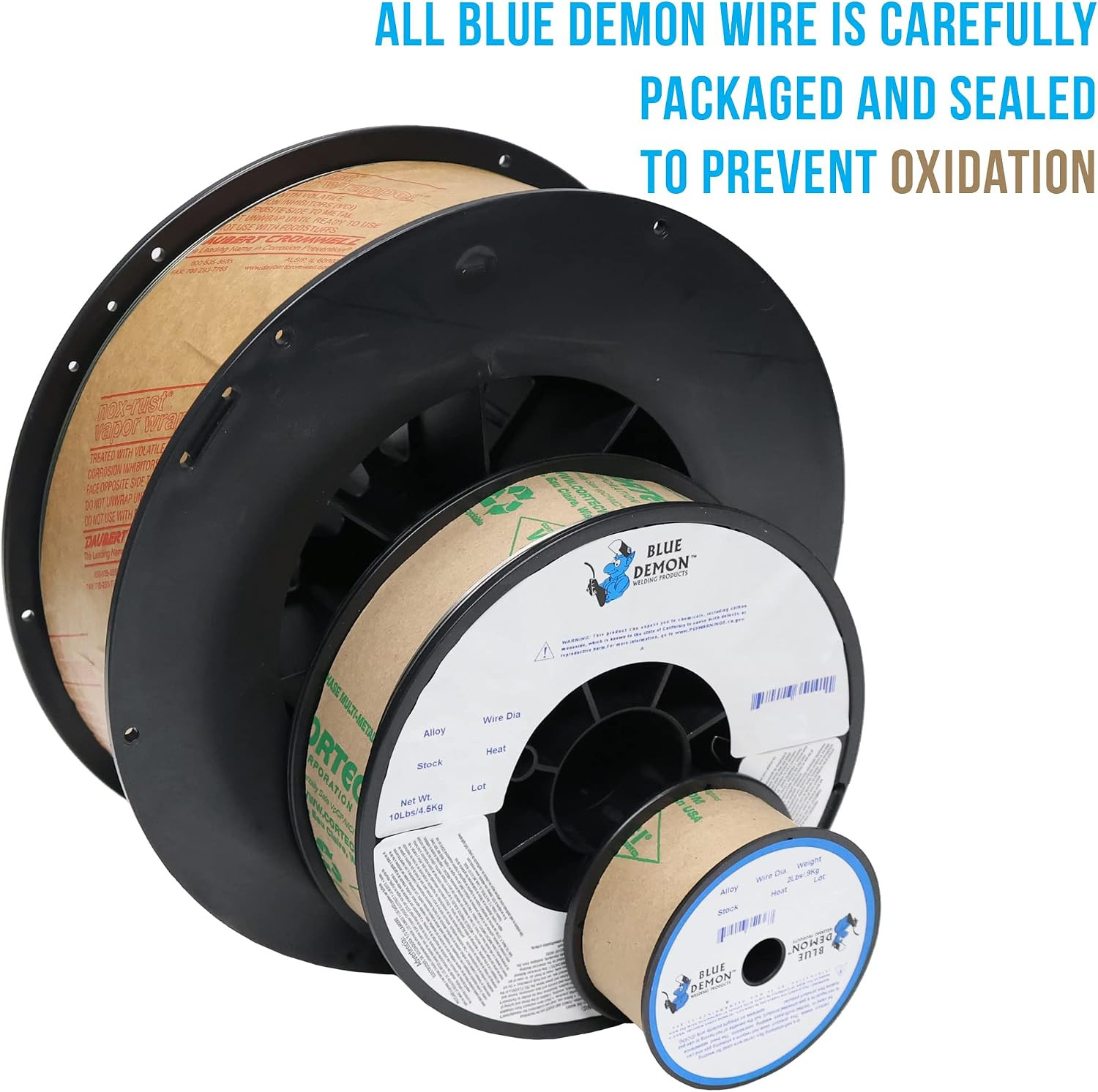 ER70S6 X .030 X 11 LB MIG/GMAW Carbon Steel Welding Wire, All Position, Low Spat