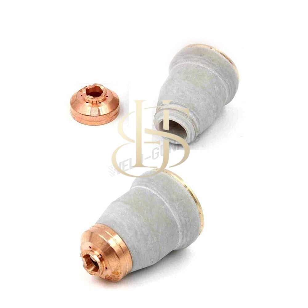 6pcs Plasma Drag Shield 60485 Retaining Cup 60389C for IPT-60 PT-60 PTM-60 Torch
