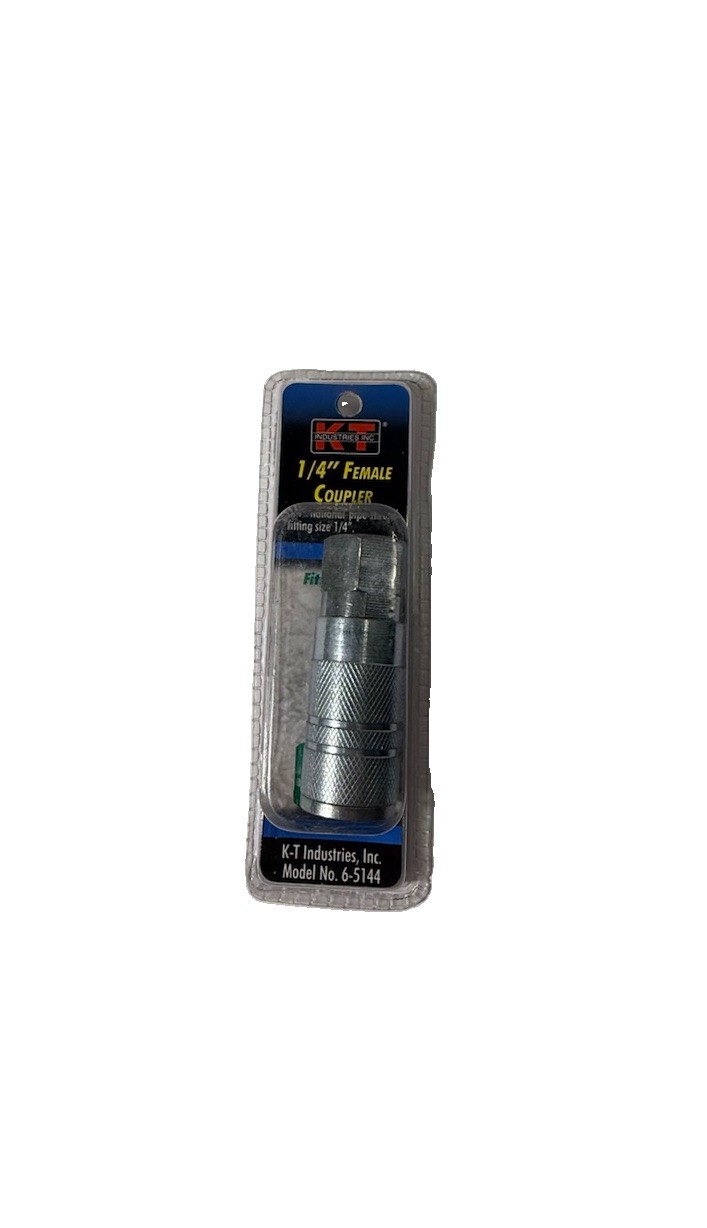 K-T Industries 1/4” Female Coupler 6-5144(SHIPSN24HRS)