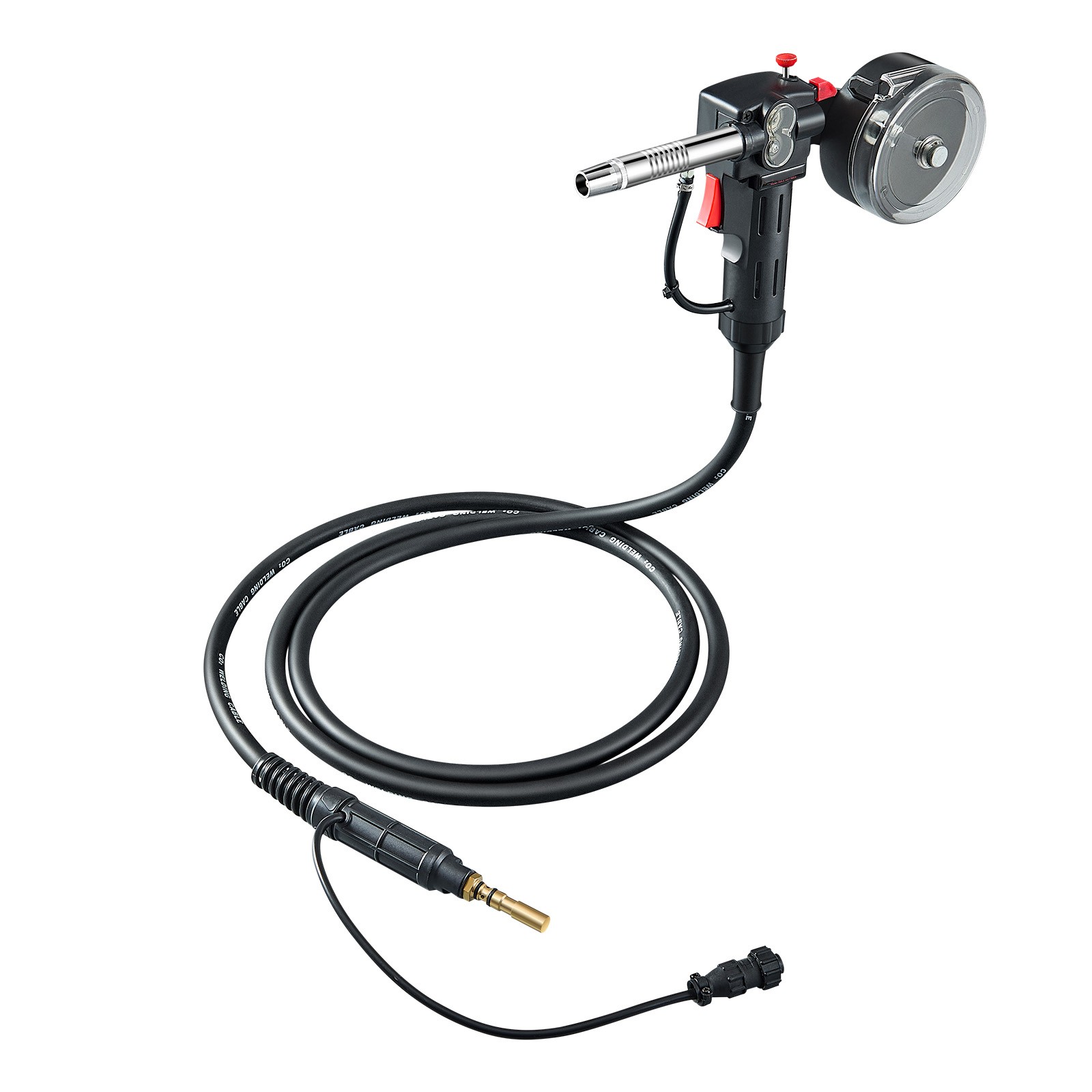 100Amp Spool Gun with 10FT Cable Suitable for 0.023″ 0.030″ 0.035″ Welding Wire