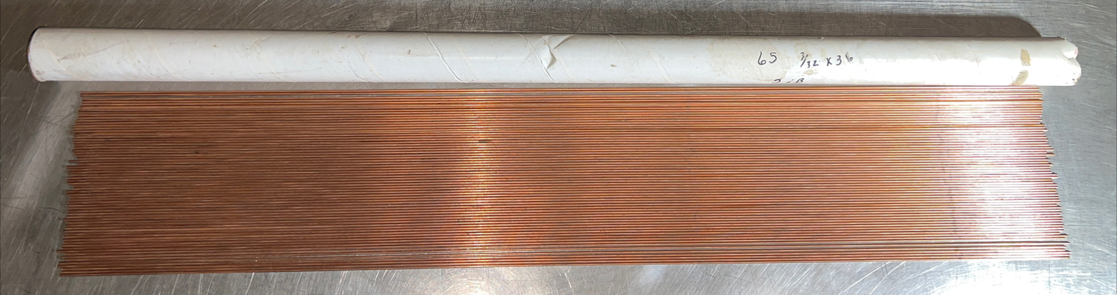 Nos Surplus Open Box 69 Brazing Rods. 3/32 X 36