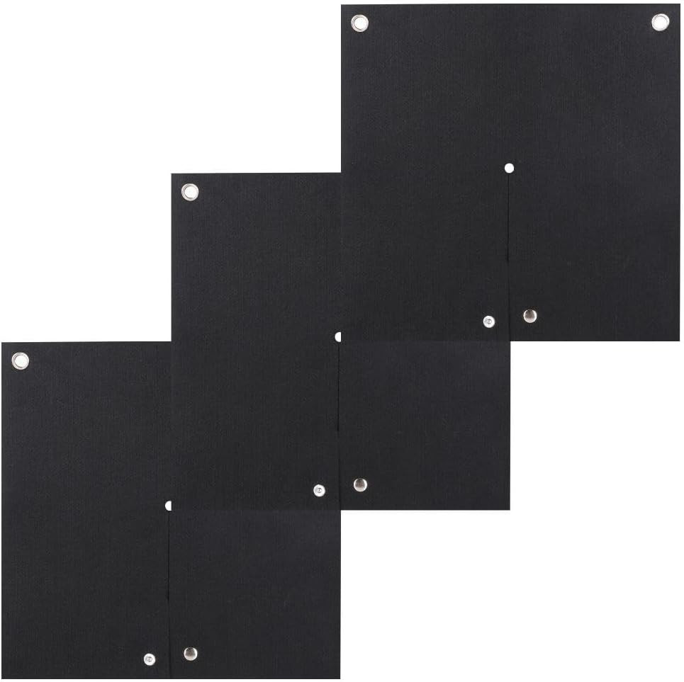 3PCS Welding Blanket Fireproof Mat 12”X12”Up to 1800°F Heat Resistant Flame Re