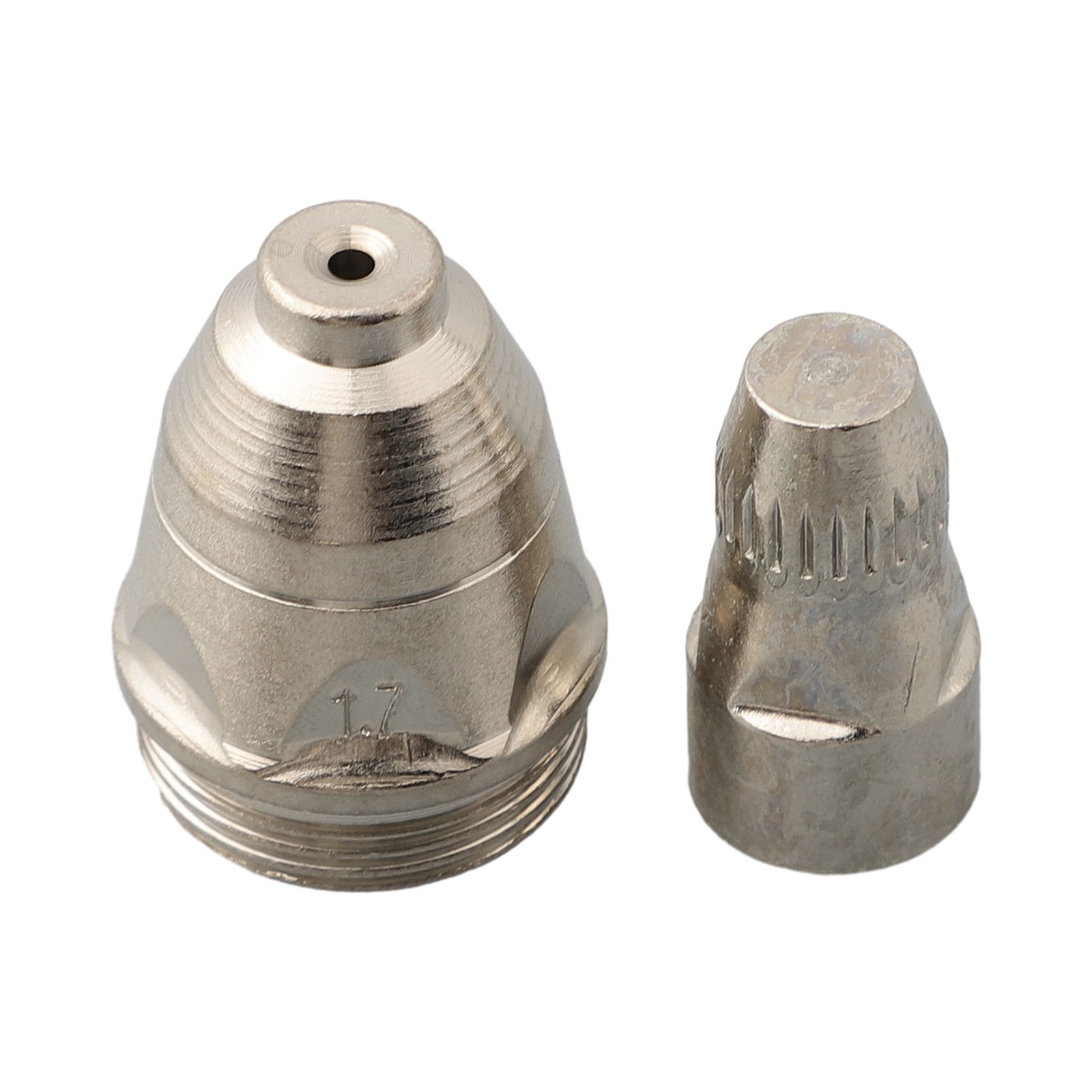 10pcs P-80 Plasma Cutter Consumable Torch Kit 1.1mm-1.7mm Nozzle Tip Electrode