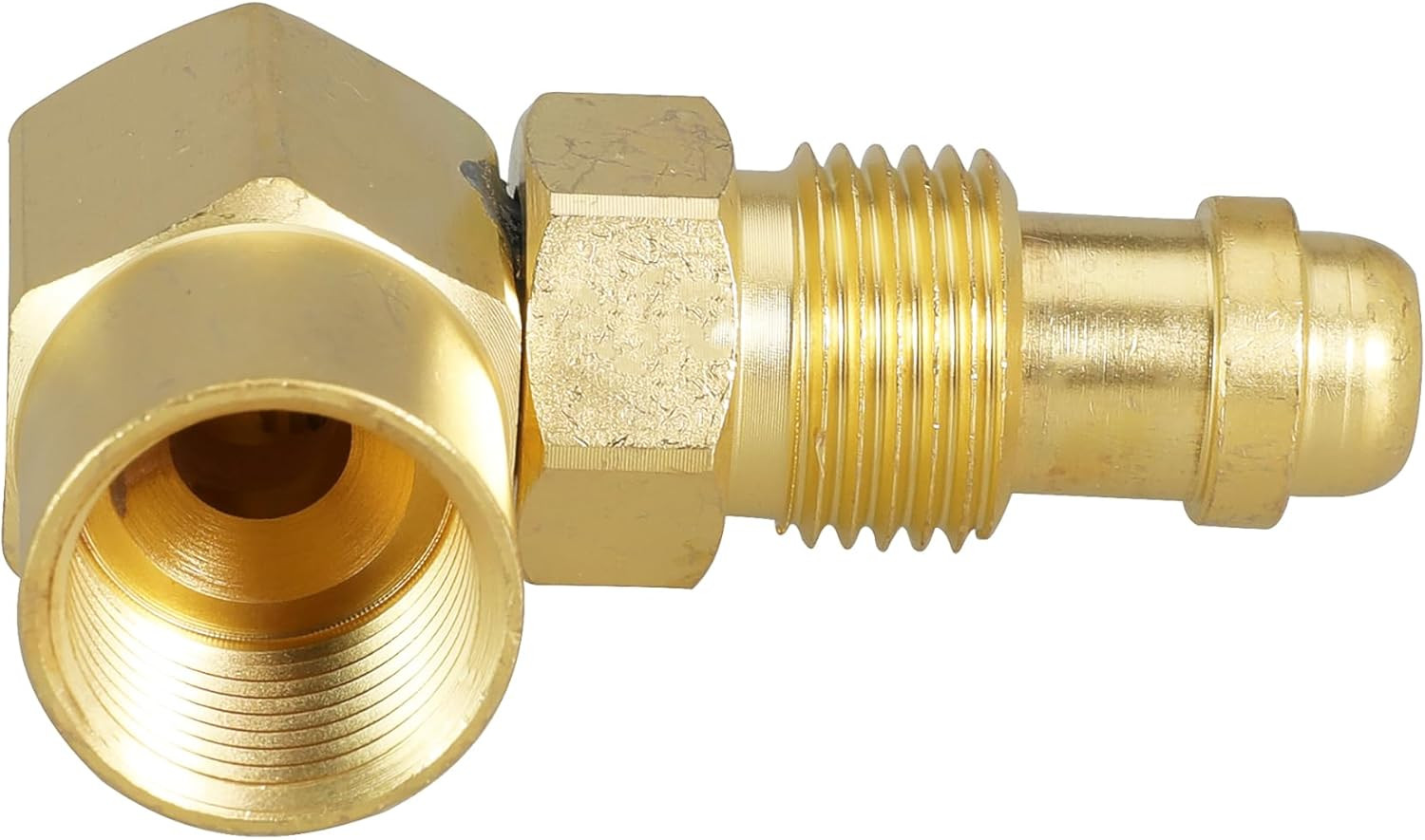 90′ 90 Degrees Elbow Inert Gas Adaptor Argon Welder Connector for Everlast for T