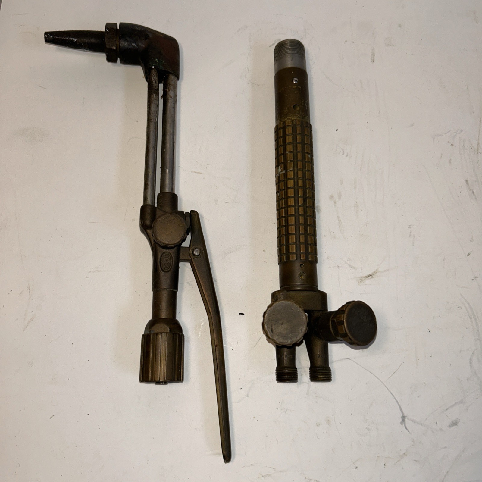 Vintage Airco 3890 Cutting / Welding Torch Vintage Brass 19” Long – Made In USA