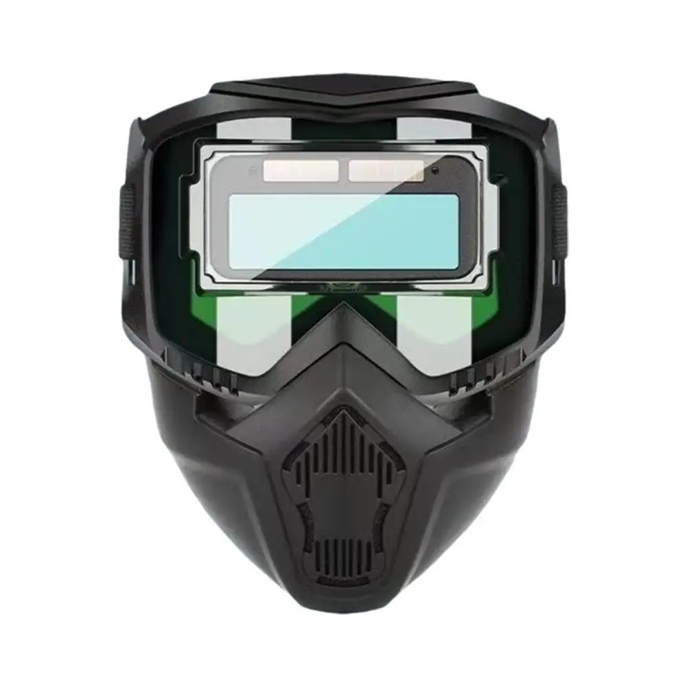 Large View Welding Mask Auto Darkening Hood Solar Powered Welder Helmet AUS