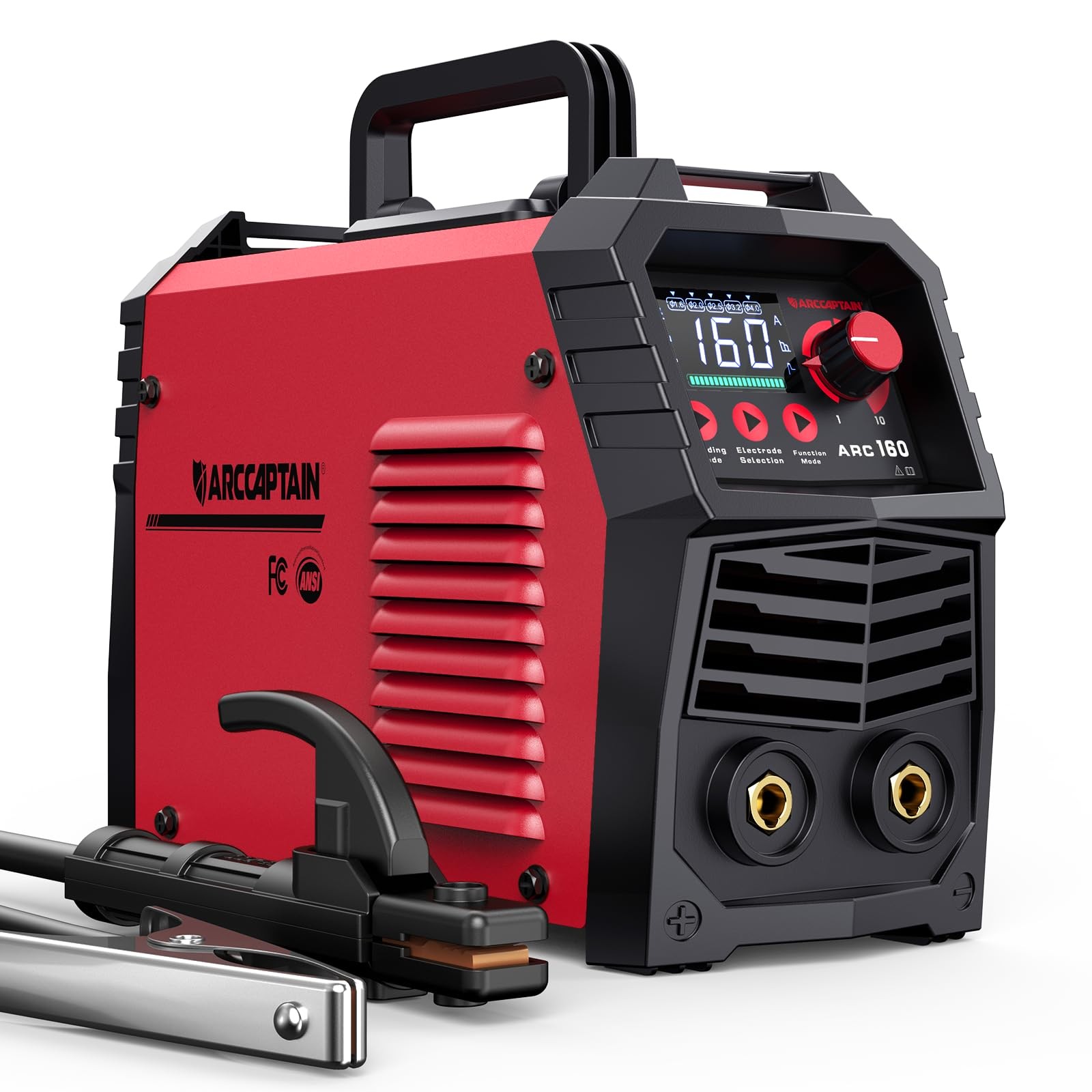 ARCCAPTAIN 160A ARC Lift TIG Welder 110V/220V Dual Voltage MMA Welding Machine