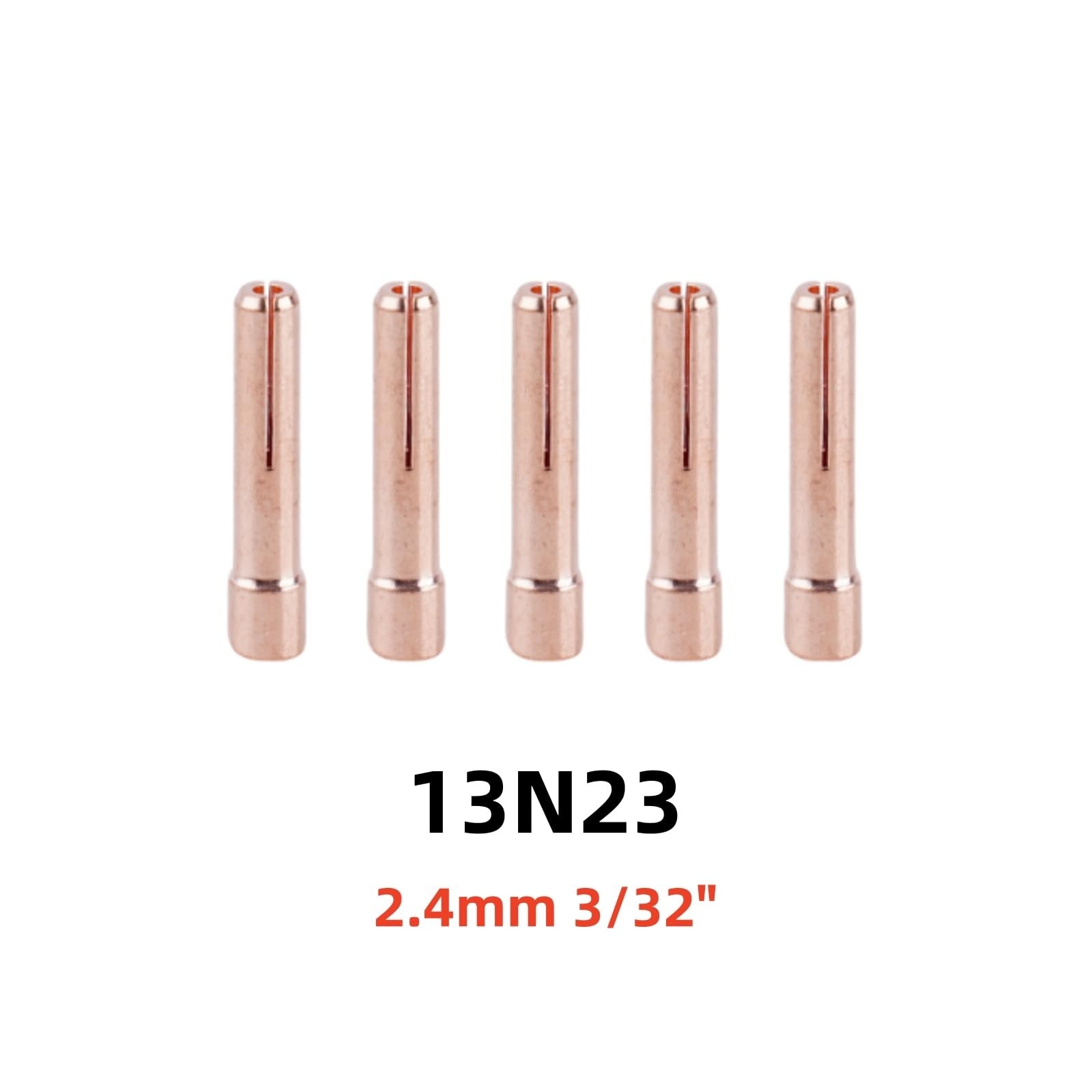 TIG Gas Lens Collet Body 45V44 13N23 (3/32″ & 2.4mm) for TIG Welding Torch WP…