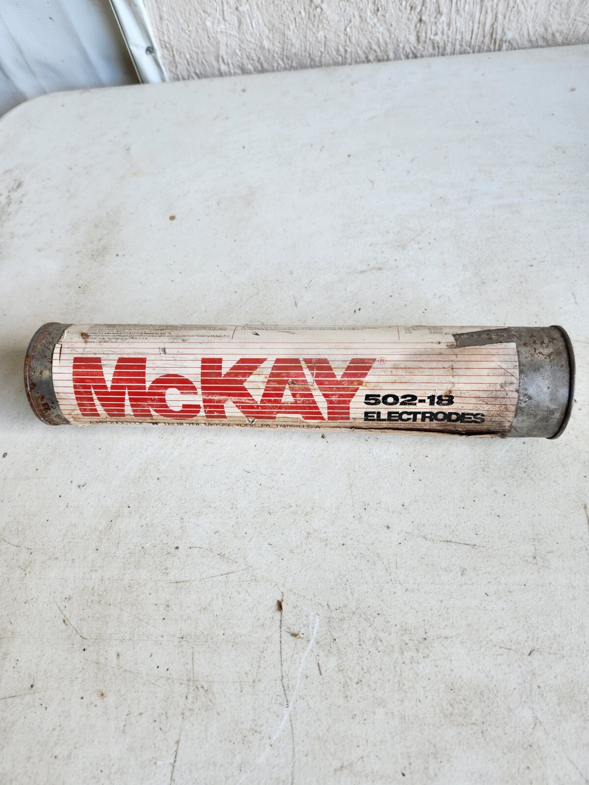 *NEW* New McKay Welding Electrodes E 502-16, 502-18 3/32 10 Lb.