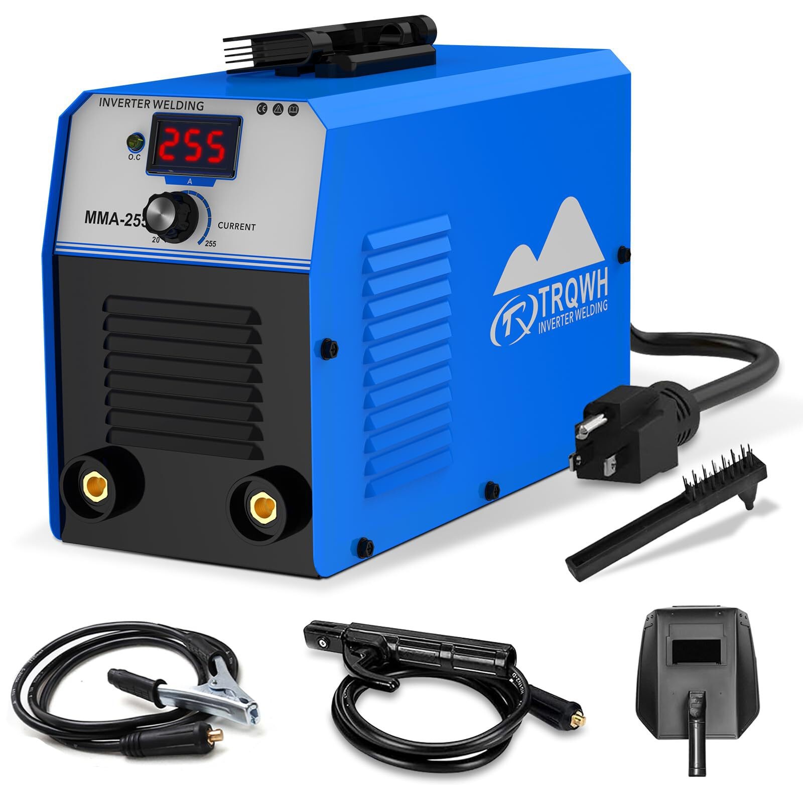 TRQWH 255A Stick Welder, 110V/220V Dual Voltage Portable ARC Welding Machine