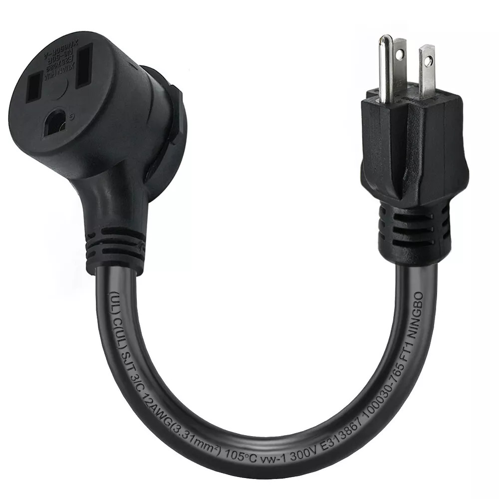 110V to 220V TIG MIG Welder Converter Cord Adapter,14AWG Converter Cable Adapter
