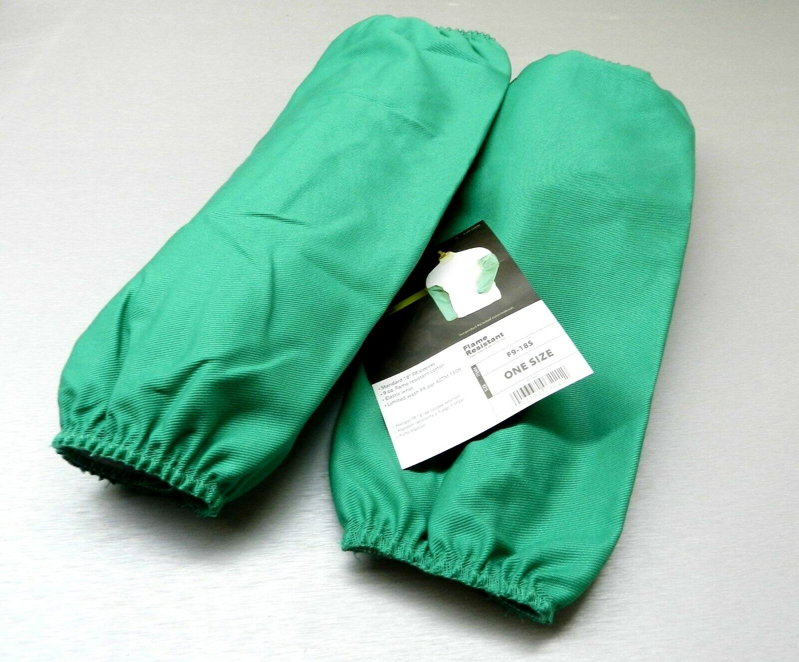 18″ FR Sleeves Cotton Fabric Standard Flame Resistant Sleeve F9-18S 9oz. Elastic